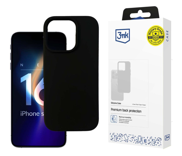 3MK Silicone Case do iPhone 16 Pro Max 5903108586641 - 1277784 - zdjęcie